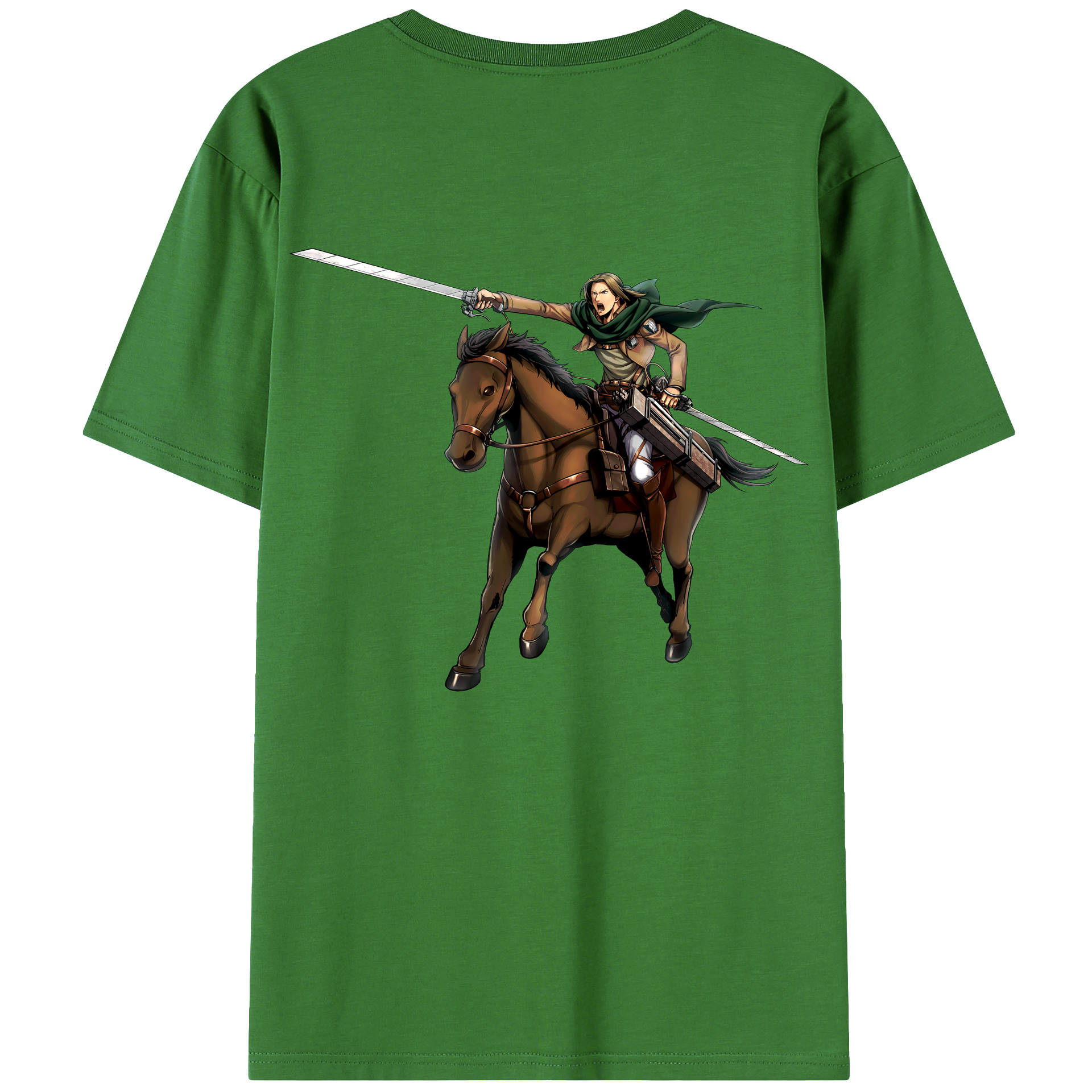 （画像用） 進撃の巨人 Attack on Titan レディース半袖Tシャツ(バックプリント)